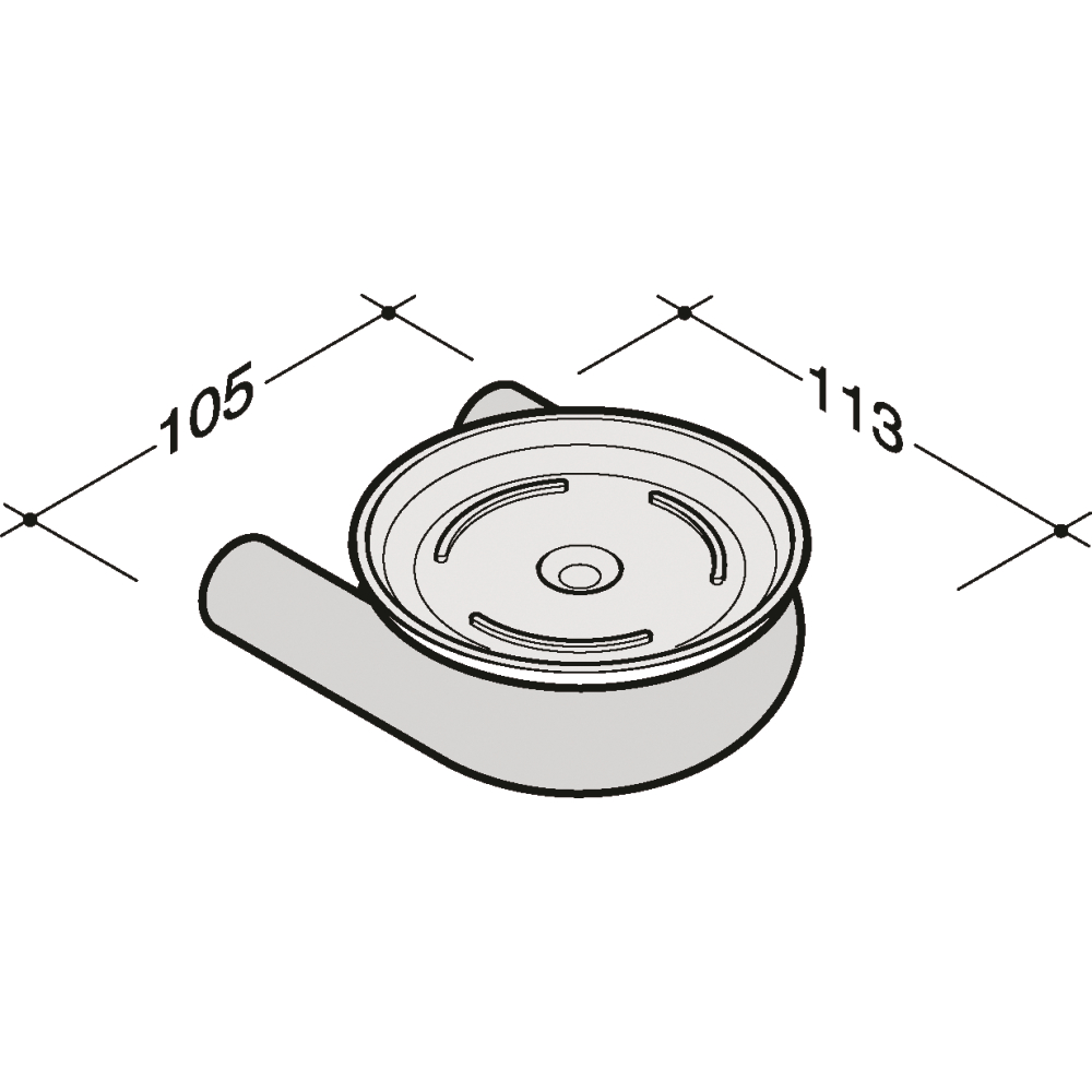 PfT Seifenschale Typ 483/N