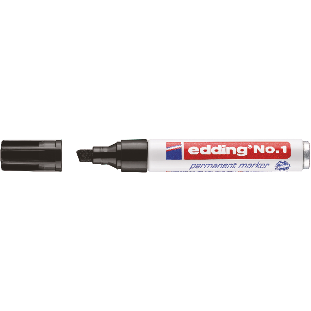 Permanentmarker 1 rot edding