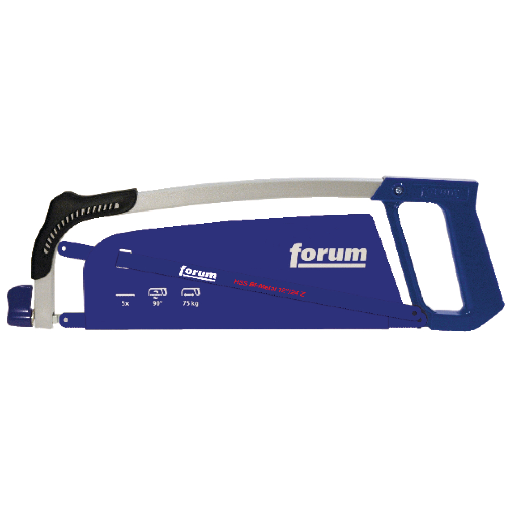 FORUM Metallsägebogen mit 5 Sägeblättern 300mm