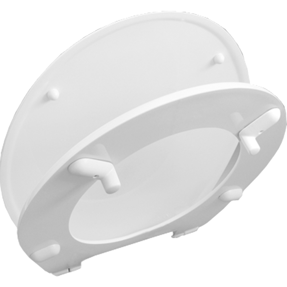 Sanit WC-Sitz 4002 abumed ohne Deckel Thermoplast weiß, mit durchgehender