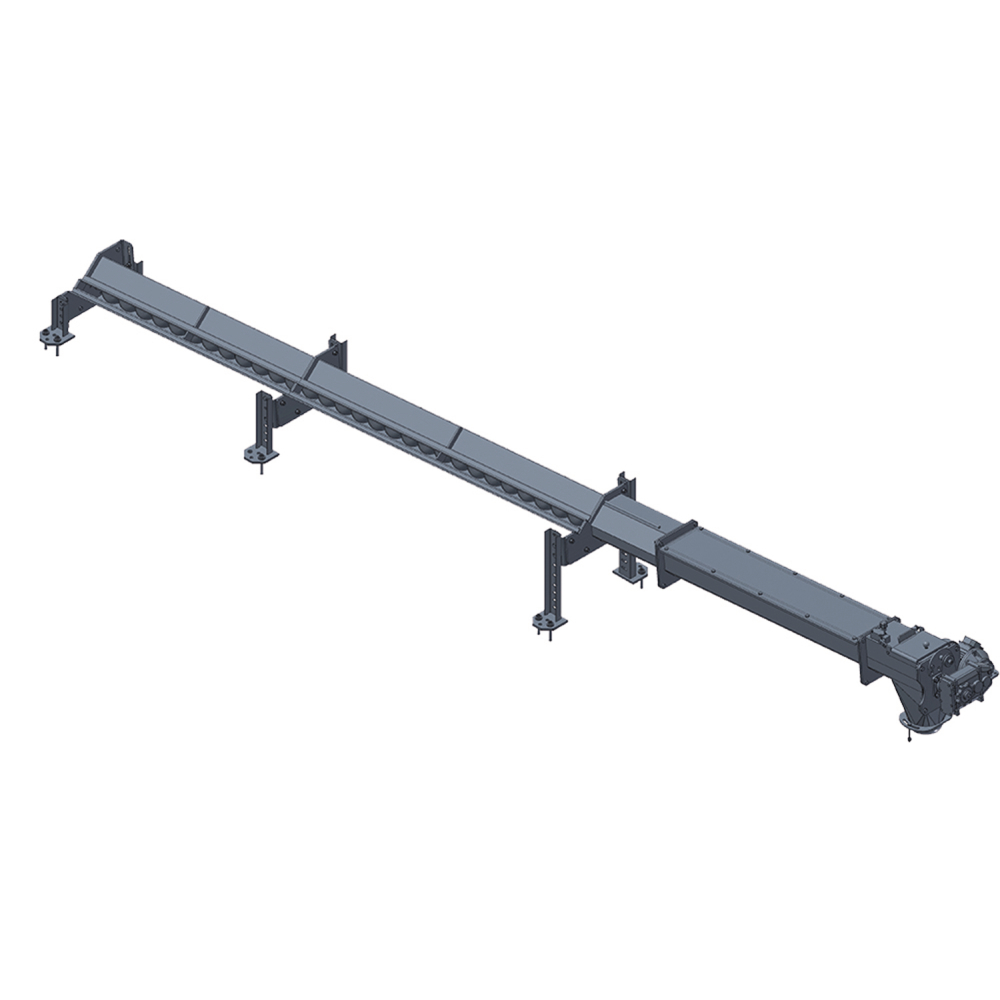 Fröling Pellets-Austragschnecke 110 modular offene Troglänge 3500 mm