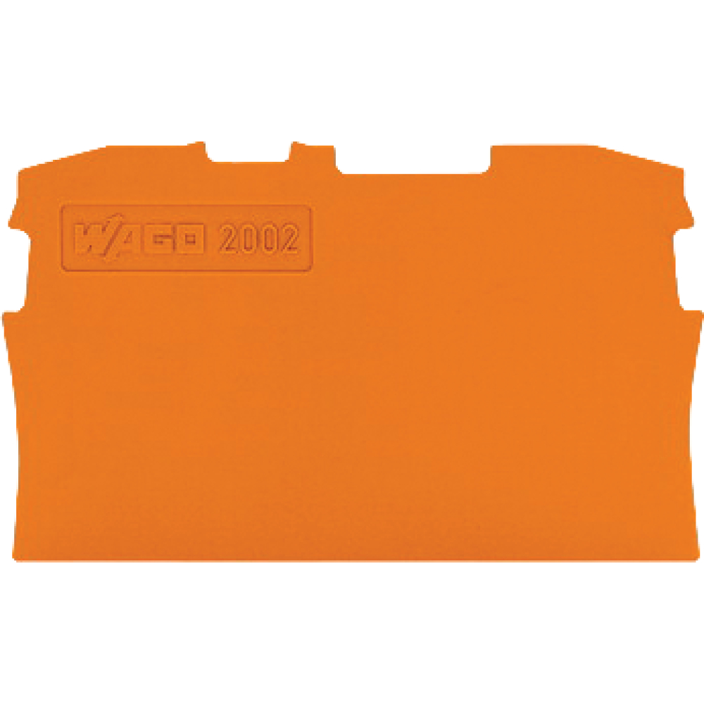 Abschluss-/Zwischenplatte TOPJOB S orange 2,5qmm