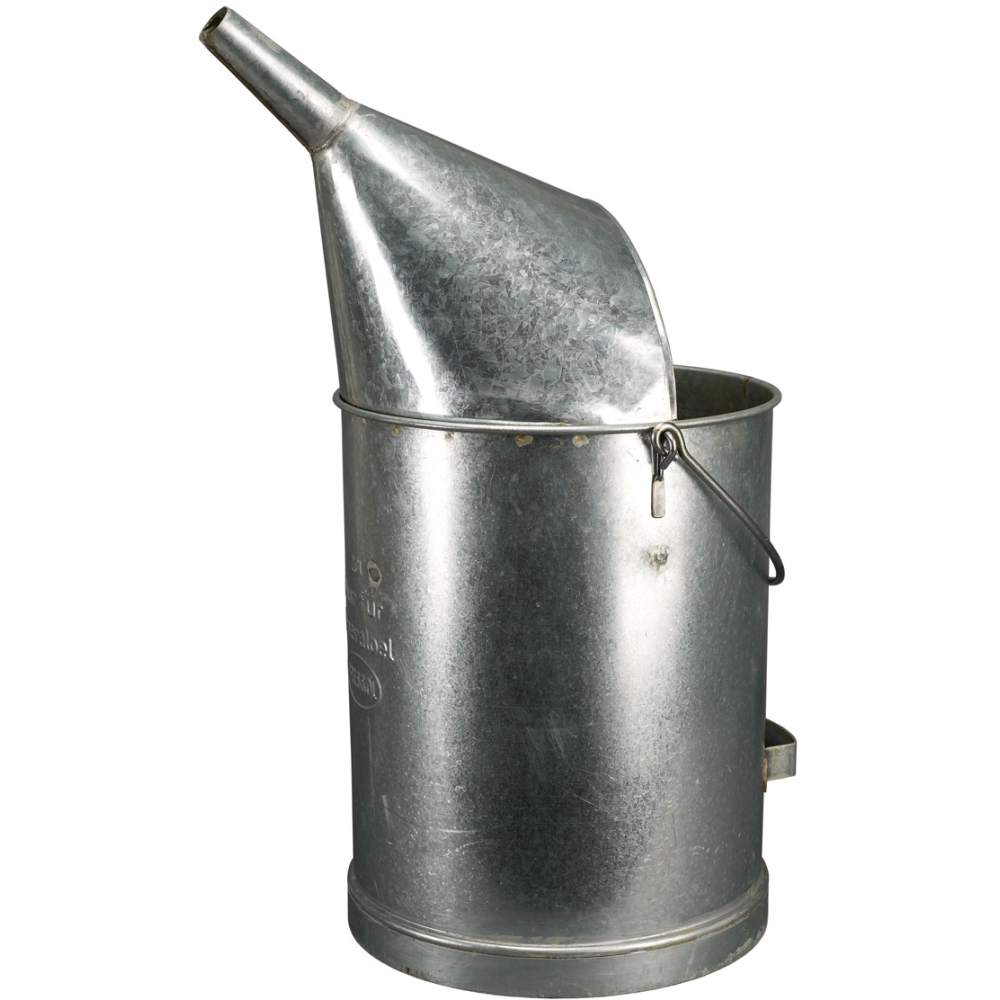 Messeimer aus Stahlblech 5,0l Pressol