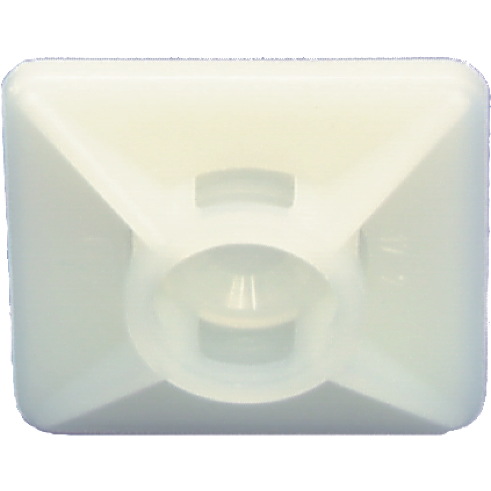 Befestigungssockel natur 26,5x26,5mm selbstklebend