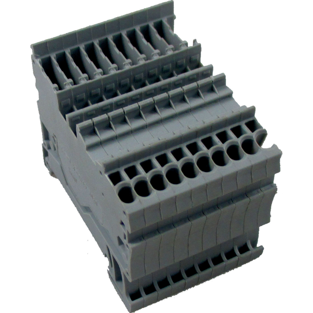Wolf Reihenklemme steckbar X-COM S MINI 1 grau