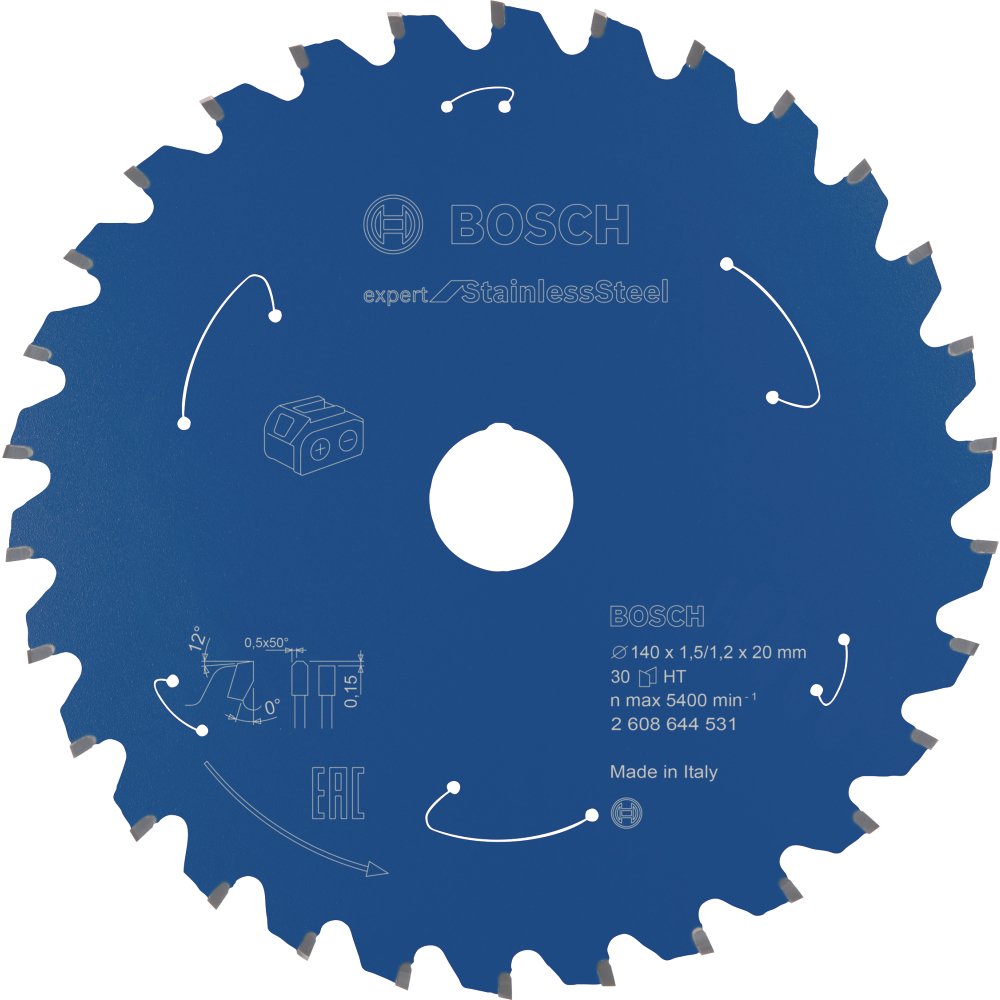 Akku-Kreissägeblatt Expert for Stainless Steel