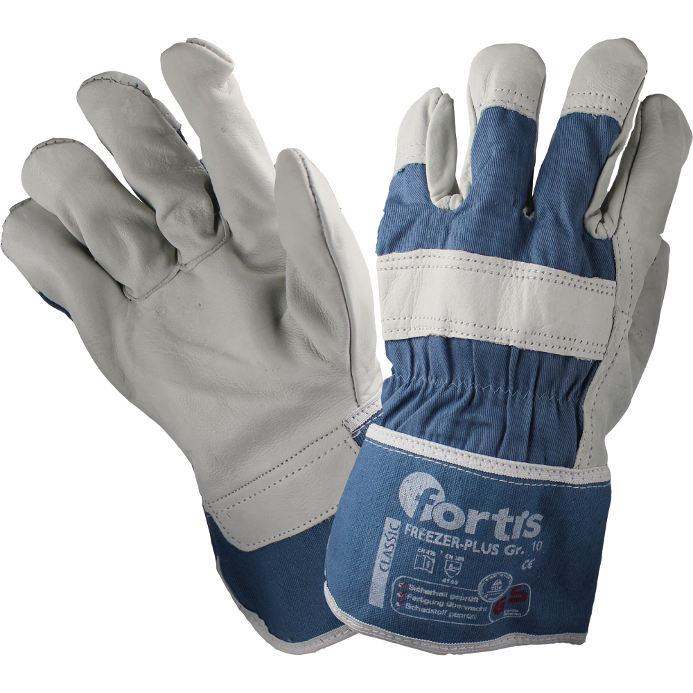 FORTIS Winterhandschuh Freezer Plus blau-weiß Gr.10