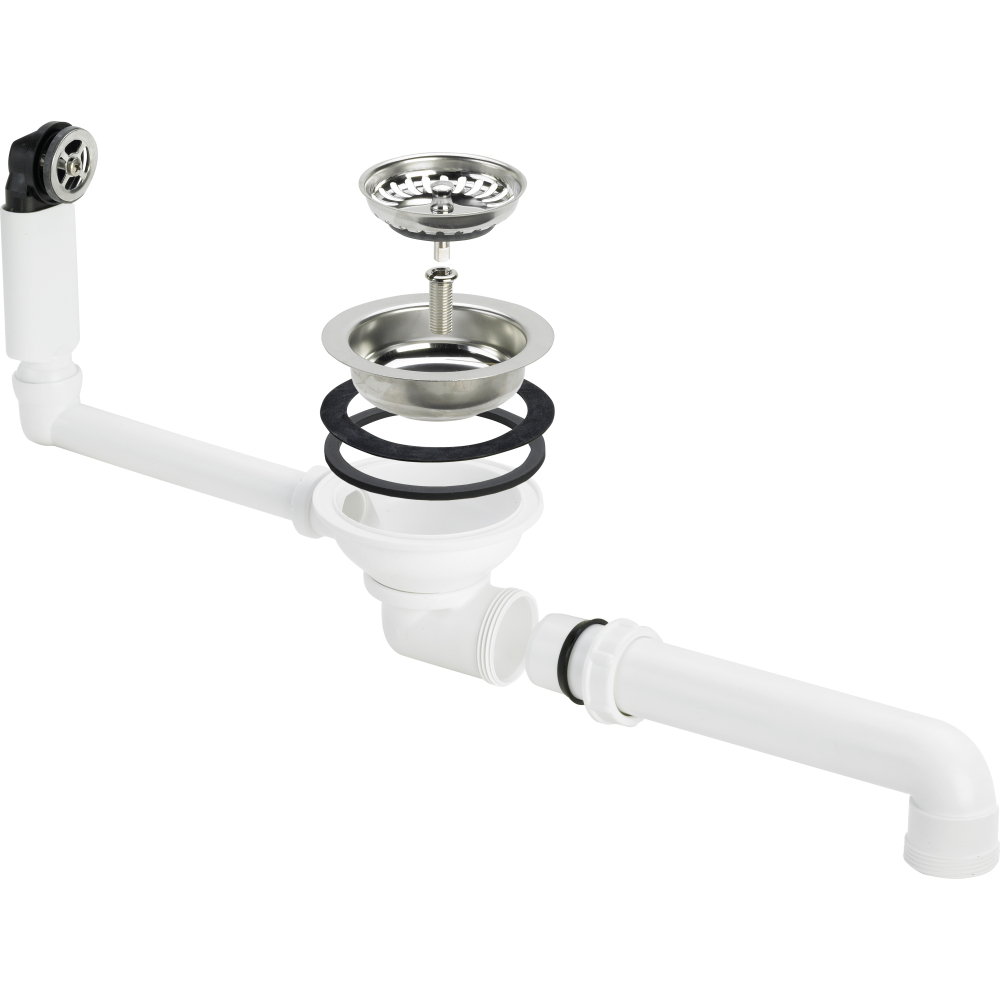 Viega Ablaufventil 7139.152 G 1 1/2 Kunststoff weiß, ohne Bowdenzugmechanik