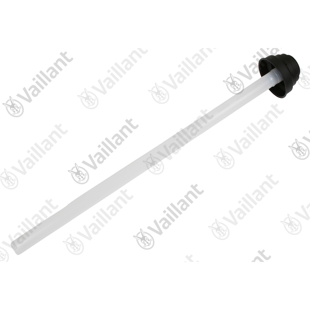 Vaillant Abgashaube, schwarz m. Abgasrohr DN60 Vaillant-Nr. 0020070982