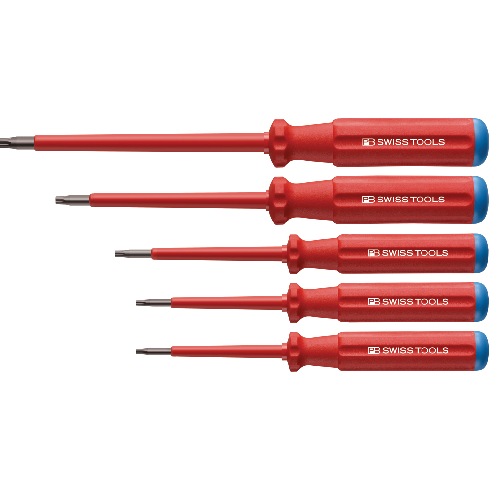 Schraubendreher-Satz VDE 5-teilig Torx im Karton Classic PB Swiss Tools