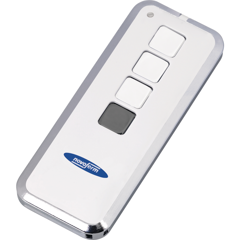 Handsender Mini Novotron 523 Protect silb. 3-Kanal