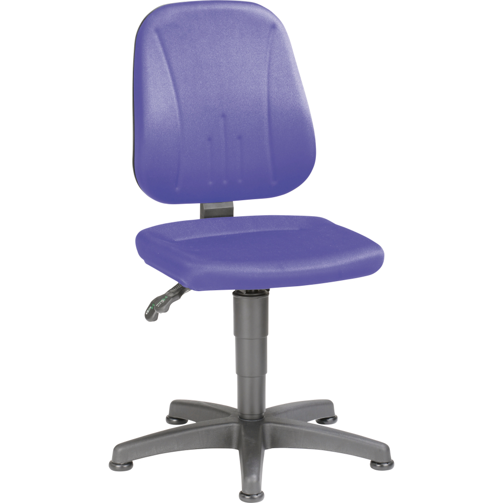 Stuhl Unitec 1 Stoff blau 9650-CI02