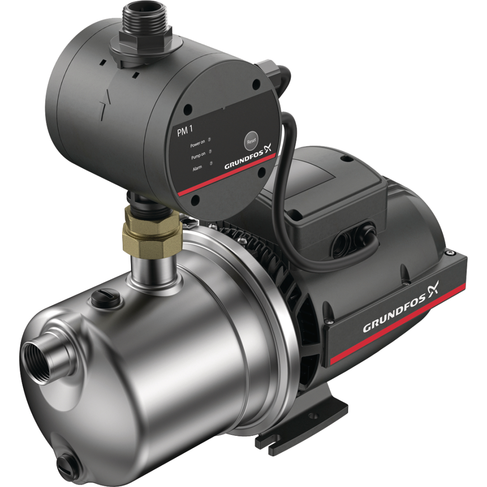 Grundfos Gartenpumpe JP 5-48 PM1 Edelstahl 230V SCHUKO