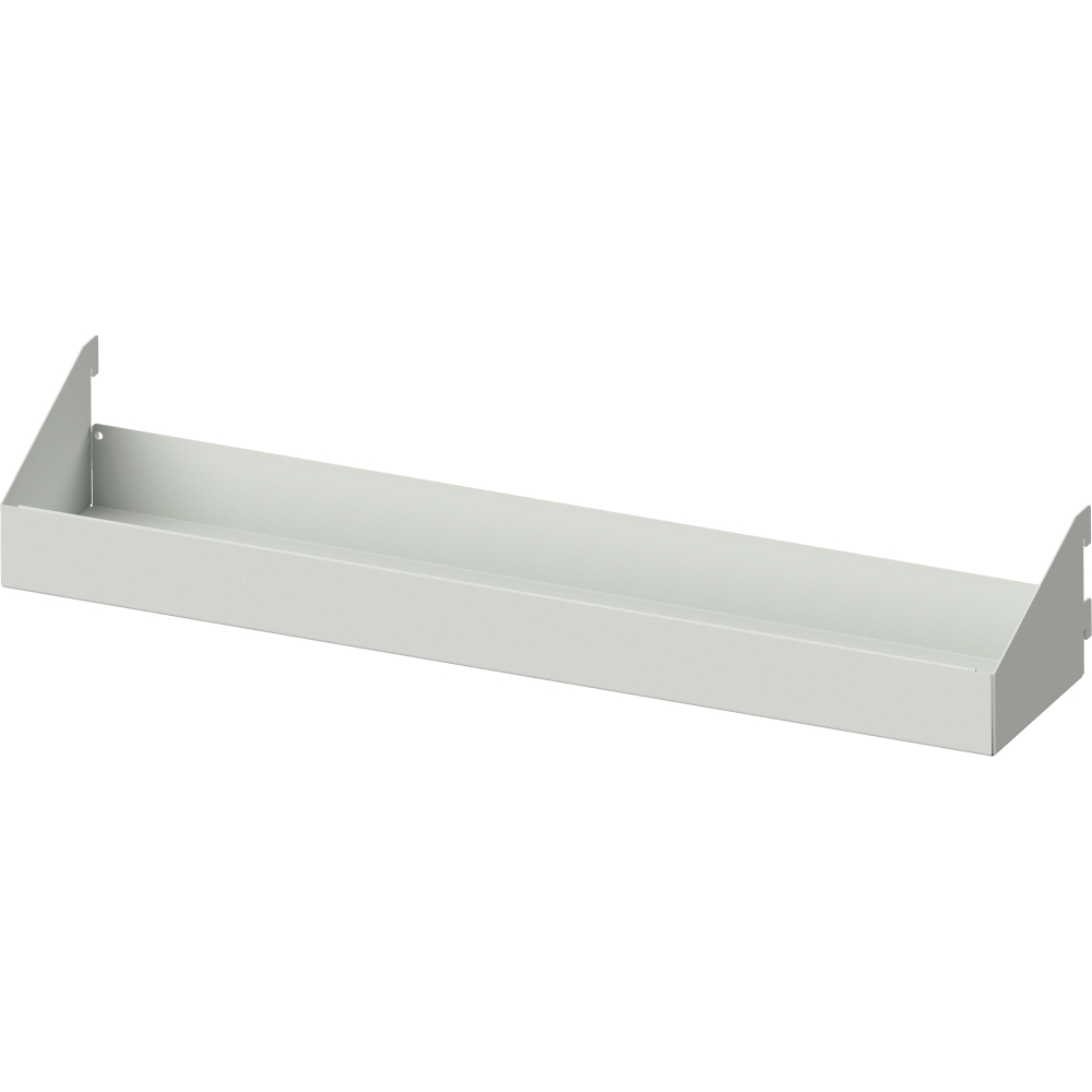 Einhängewanne B612xT122xH102mm RAL 7035 für Vertikalauszug