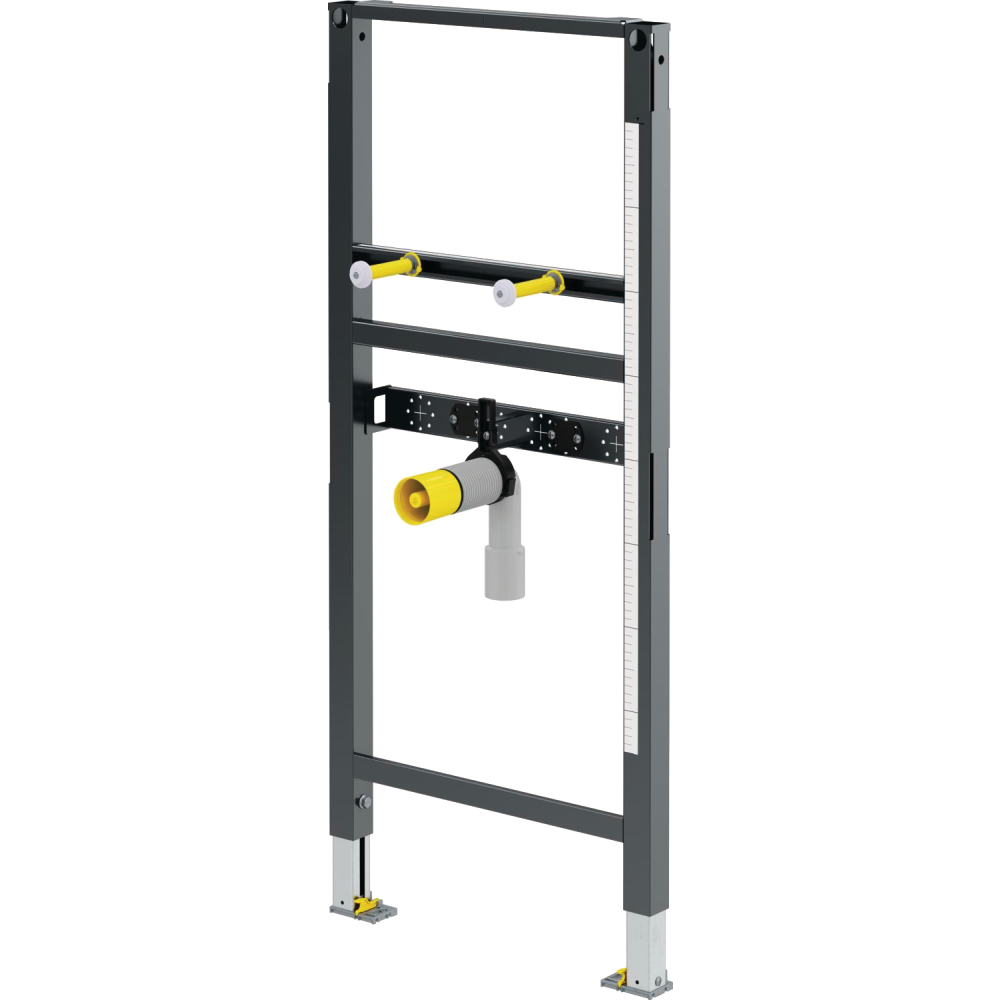 Viega Waschtisch-Element Prevista Dry 8538 Anschlüsse fixiert in 1120 mm
