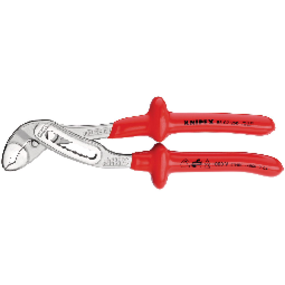 KNIPEX Wasserpumpenzange Alligator® VDE 250mm tauchisoliert