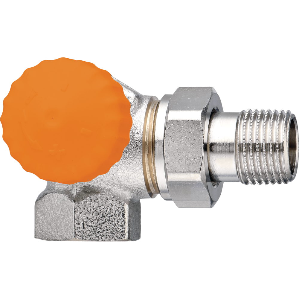 Thermostat-Ventilunterteil Eclipse Winkeleck links
