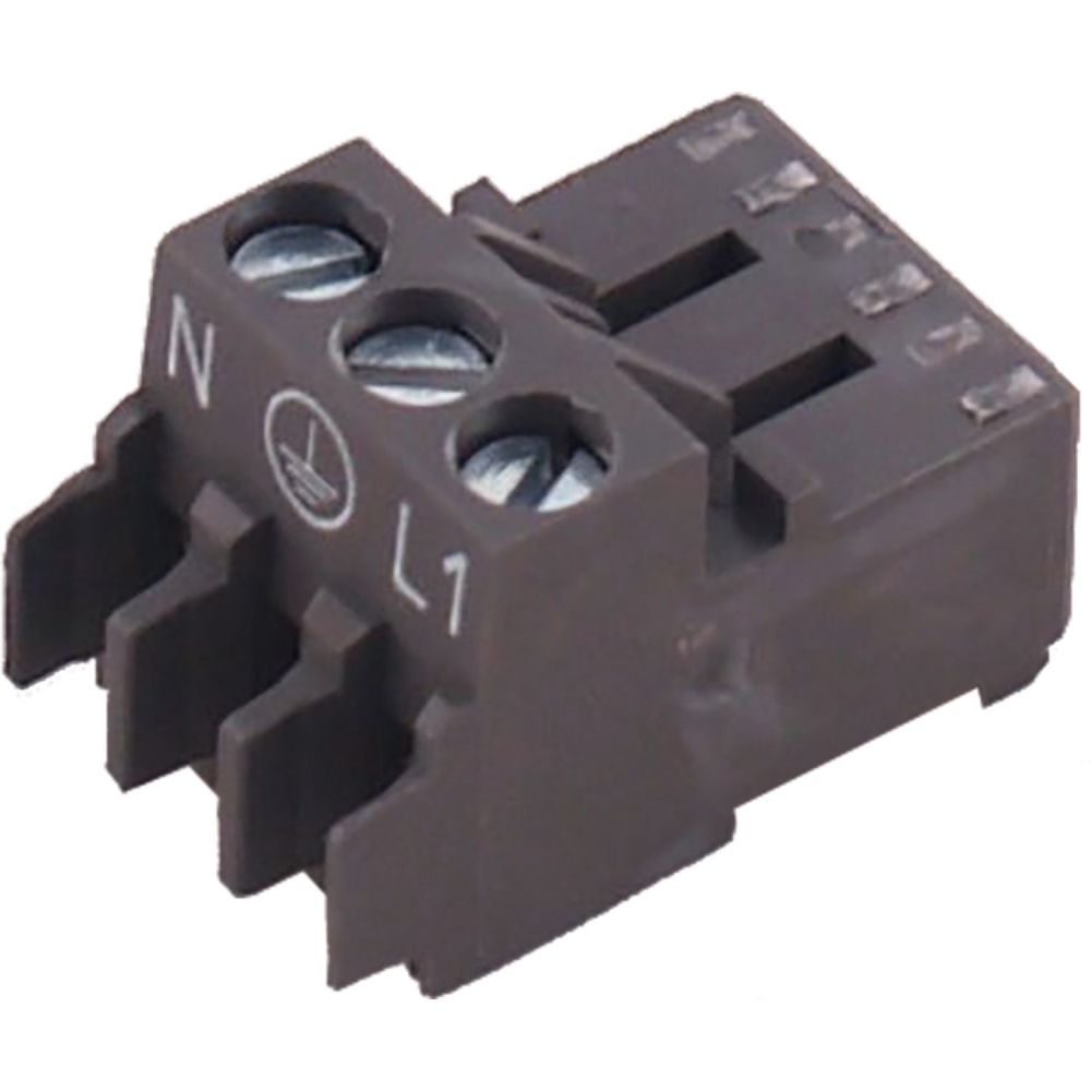 Wolf Gegenstecker braun 3-polig Rast5 für Regelung für TGK, TGK-B