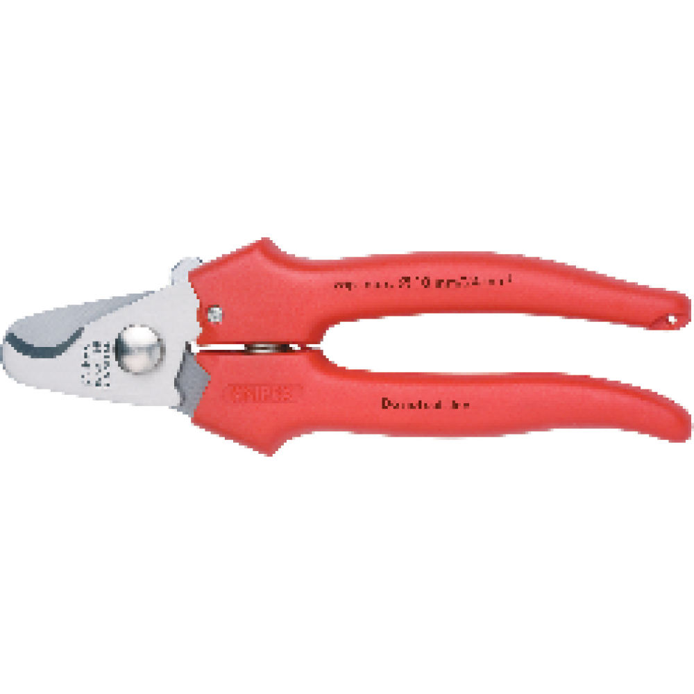 Kabelschere mit Öffnungsfeder 165mm KNIPEX