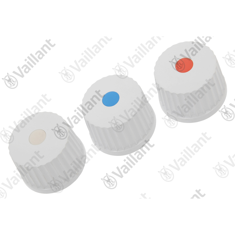 Vaillant Knopf, weiß, Set a 3 St. Vaillant-Nr. 0020096369