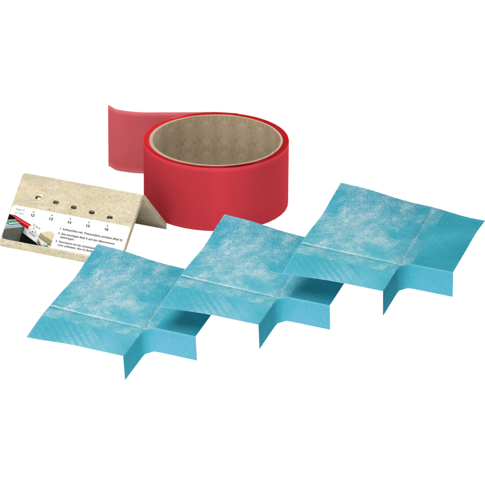 Ergänzungs-Set für Aqua- proof 3D T-Ecke