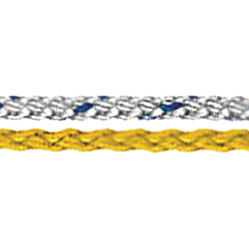 Polypropylenseil 6mm weiß geflochten