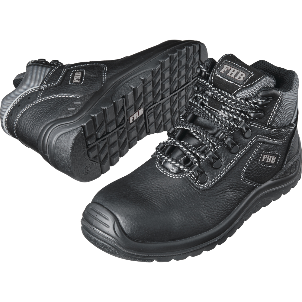 FHB Sicherheitsschnürstiefel Wilfried S3 HRO schwarz Gr.39