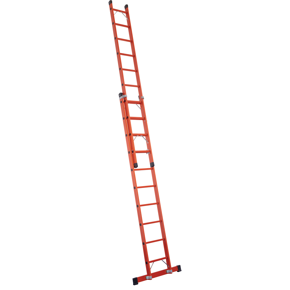 Zarges Everest EFA 2E - GFK-Schiebeleiter 2x8 Leiterlänge max