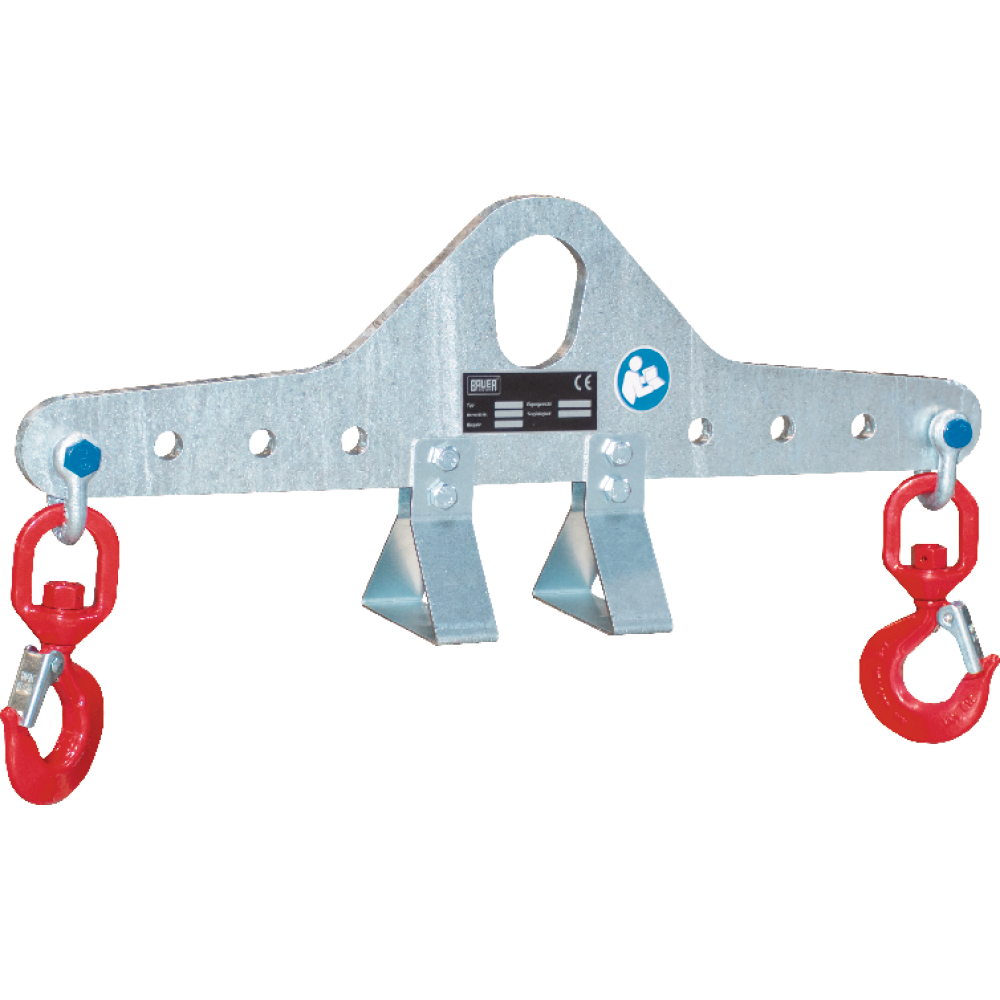 Mini-Krantraverse B1250xT160xH340 mm Hakenabstand 800-1200 mm Tragkraft 500