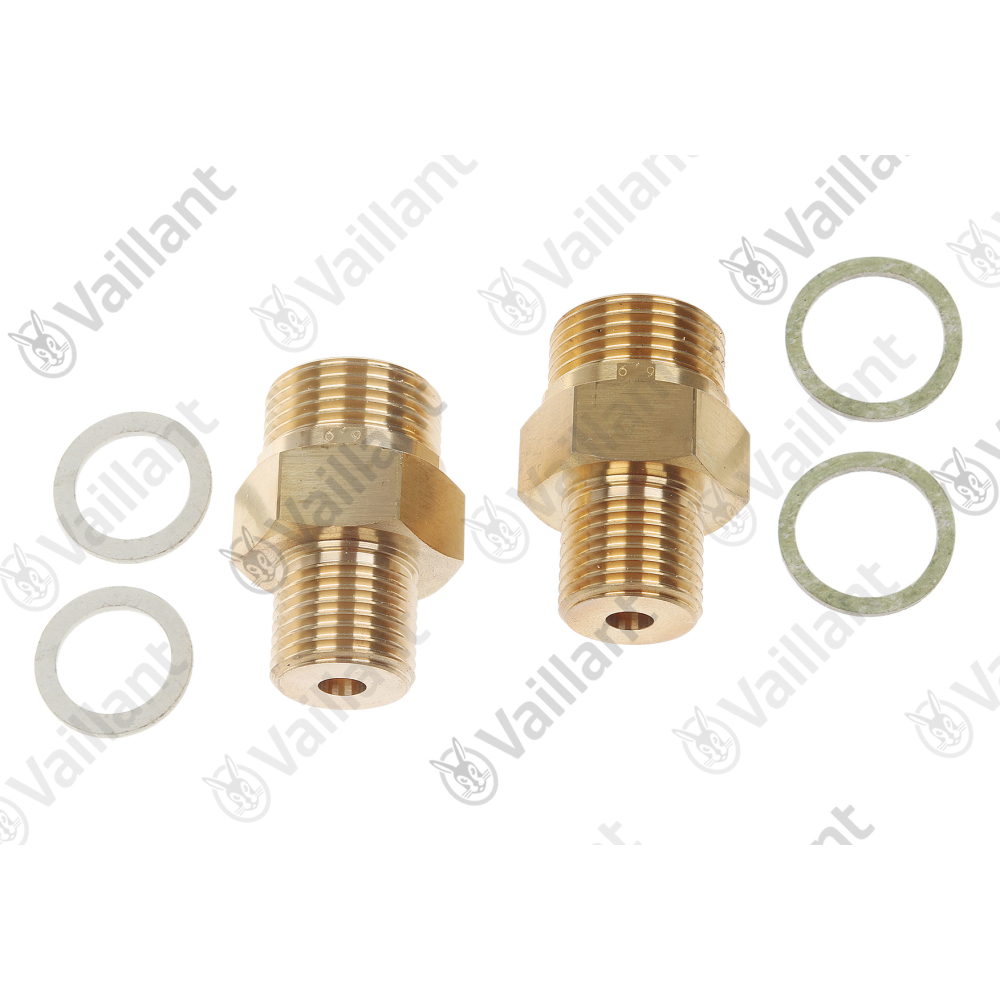 Vaillant Brennerdüse, H-Gas G20 6,9, (Set a 2) Vaillant-Nr. 509157