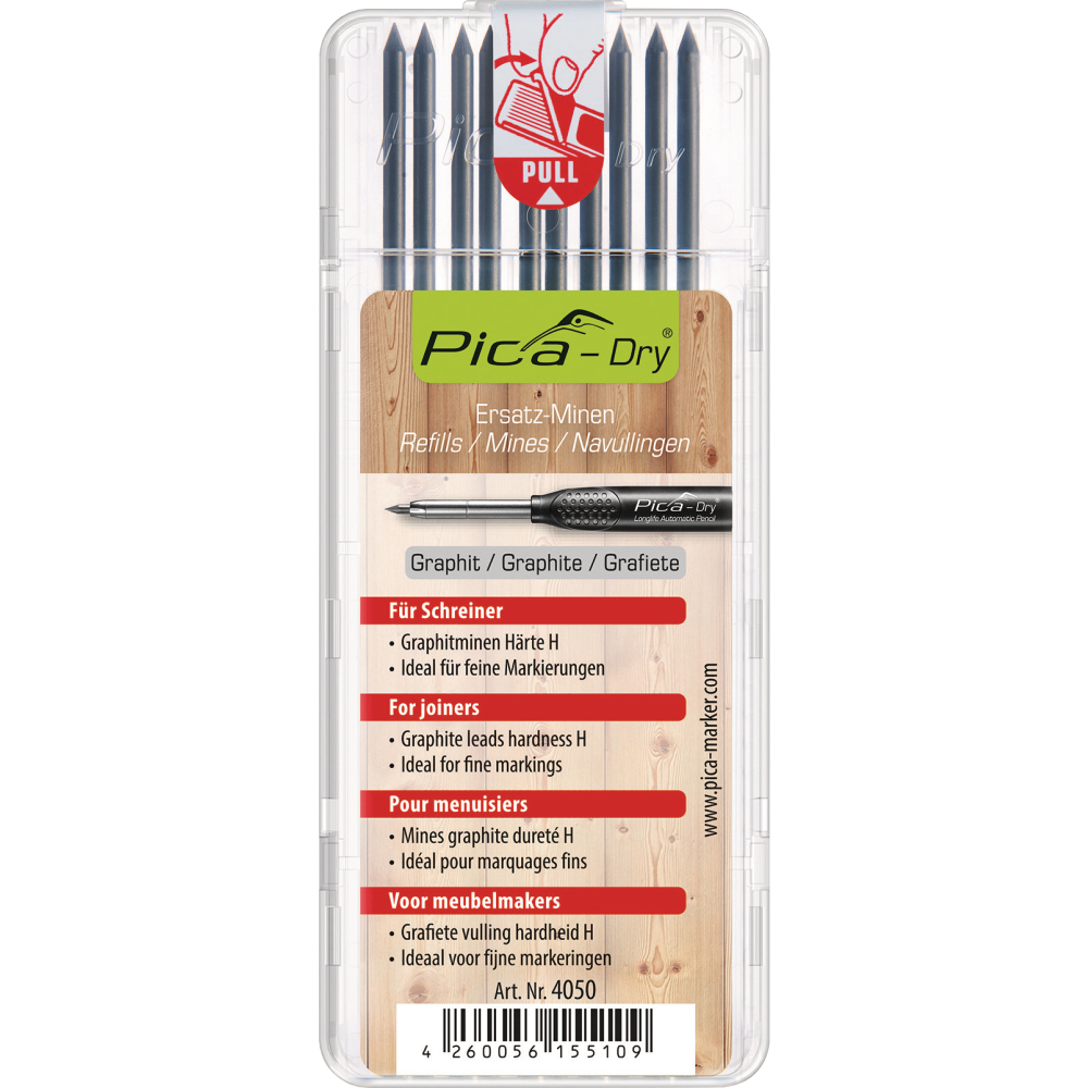 Minen-Set für Tieflochmarker Pica-Dry Graphit Pica