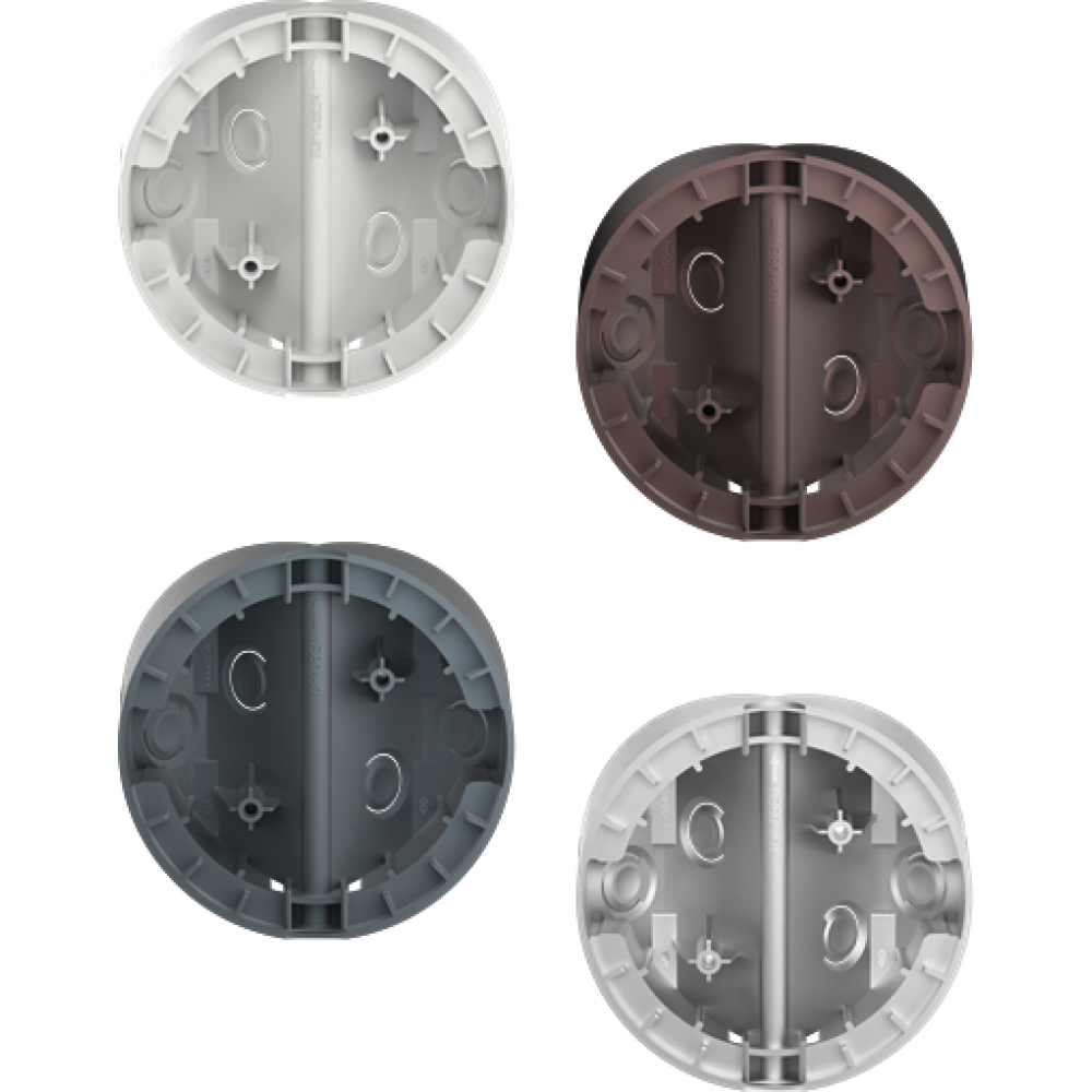 Busch-Jaeger Eckadapter alusilber für Busch-Wächter® 6851/EA-133
