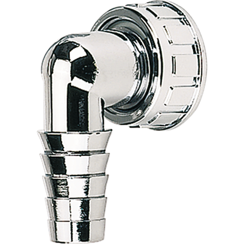 Winkelschlauchtülle zu Wandeinb.-Siphon406 chrom