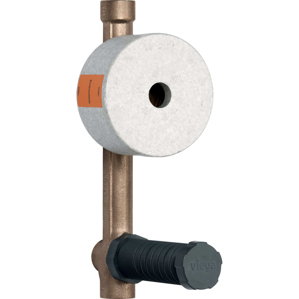 Viega Wohnungs-Wasserzähler-Einheit 2231.4 in 15mm Siliziumbronze