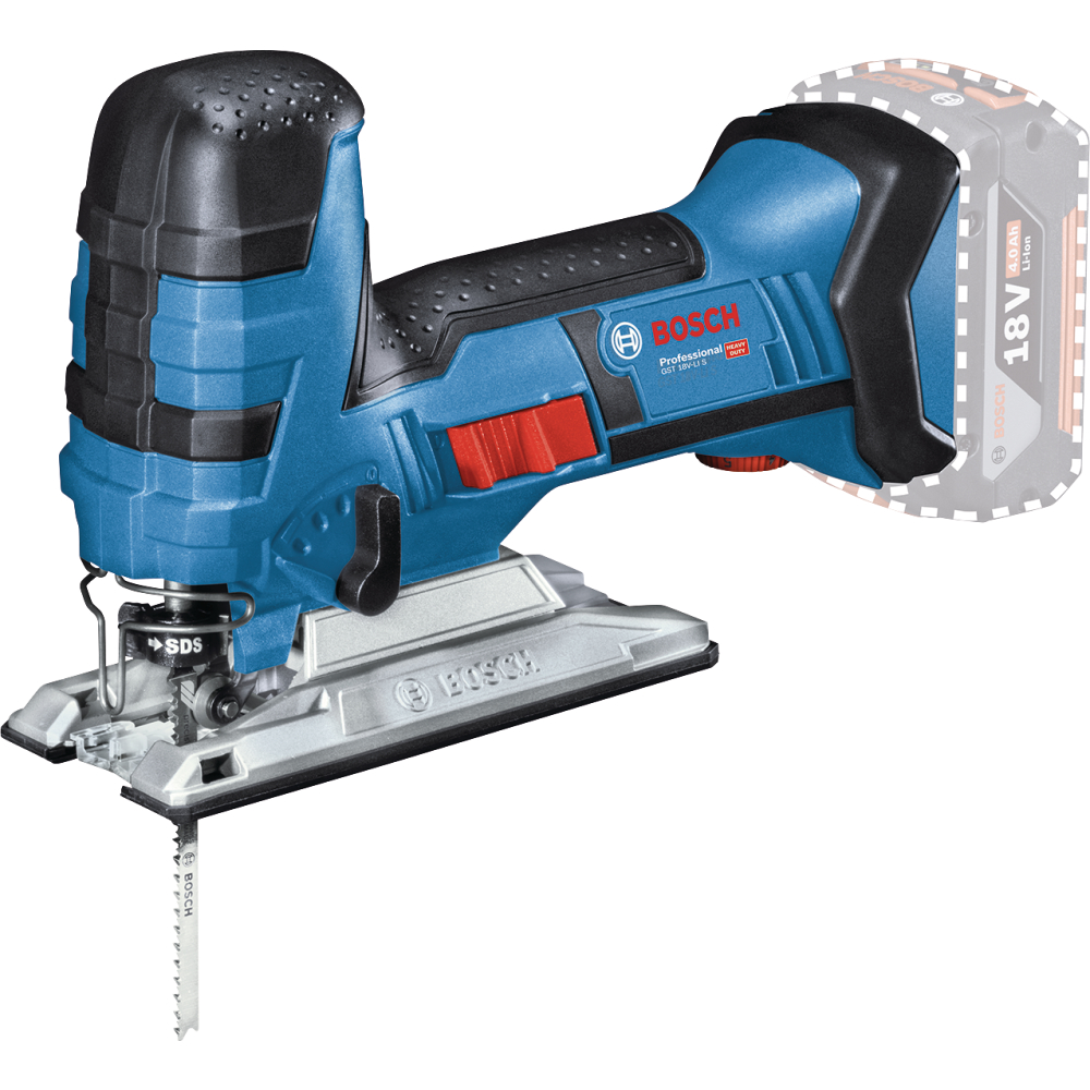Bosch Akku-Stichsäge 18V c&g GST 18V-LI S Hub 23mm ST 120mm solo