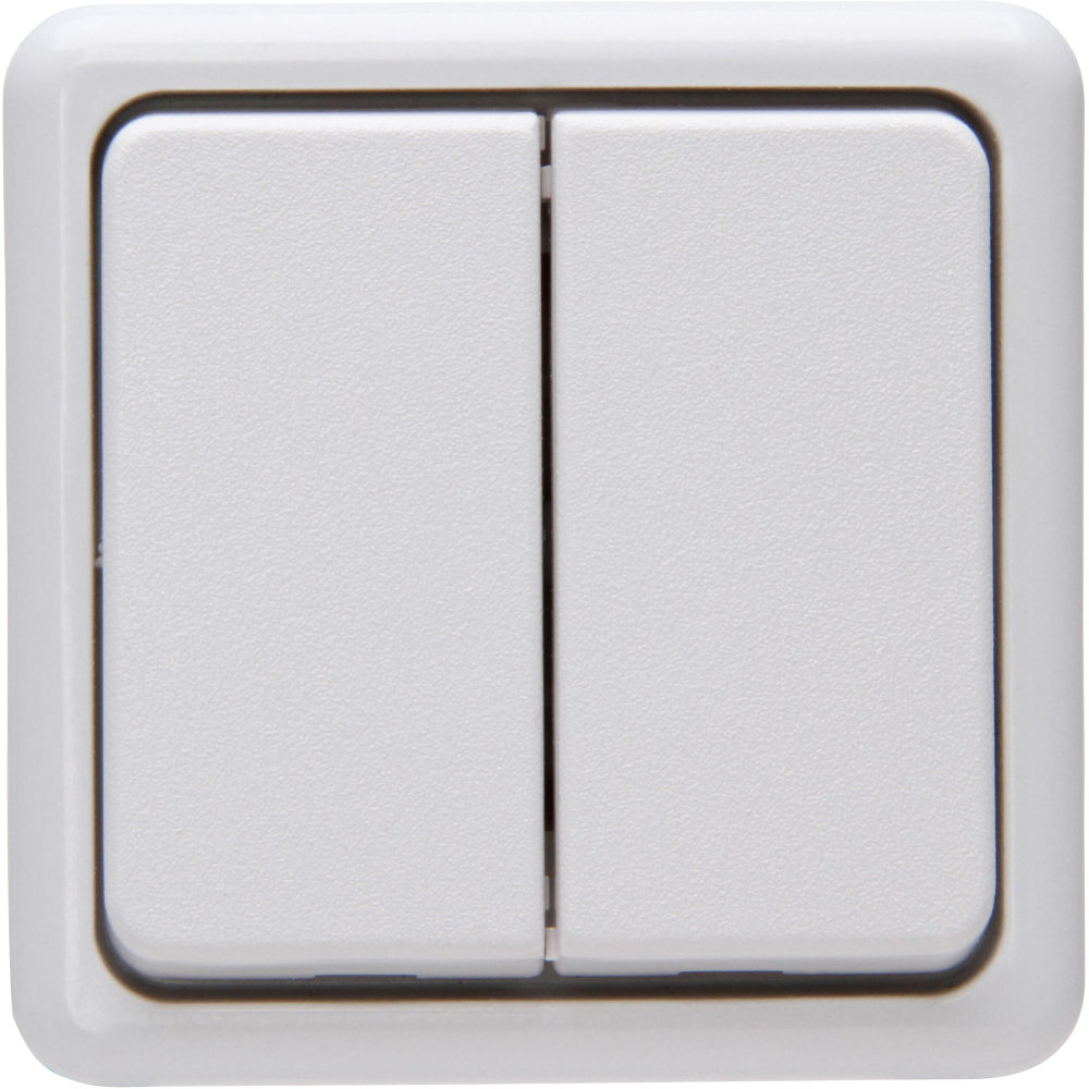AP Serienschalter 250V 10A , IP20, Farbe: arktisweiß