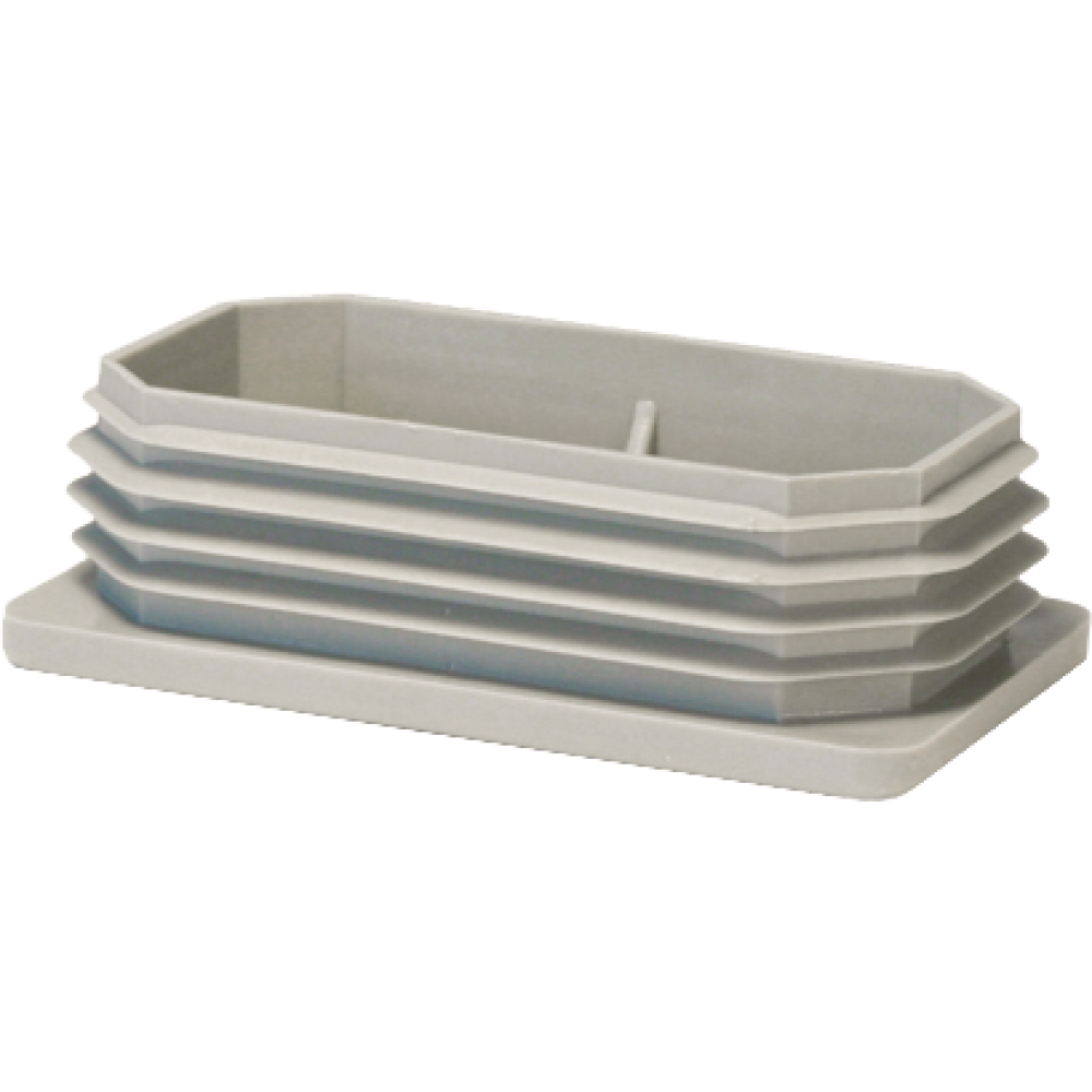 Rohrstopfen P 40x25/1,5-2 grau