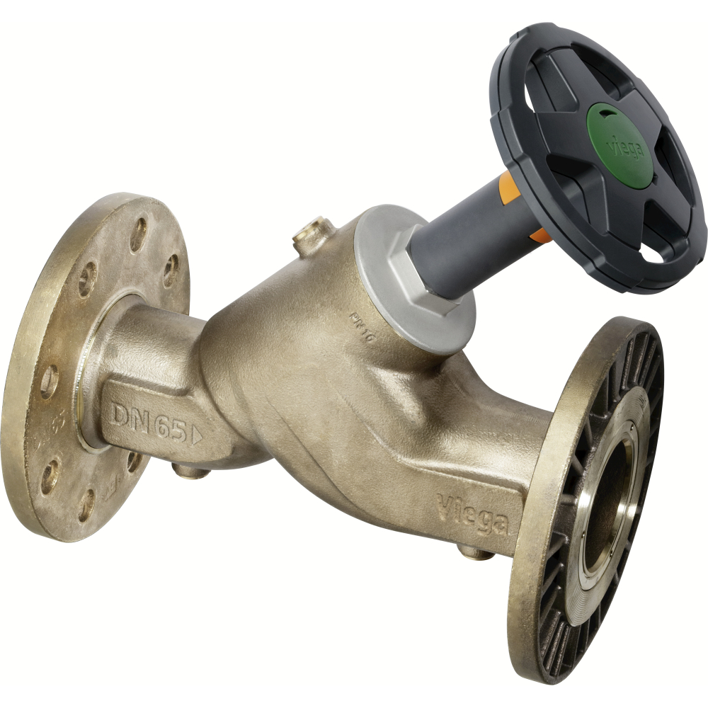 Viega Schrägsitzventil Easytop 2237.5XL in DN100 Siliziumbronze