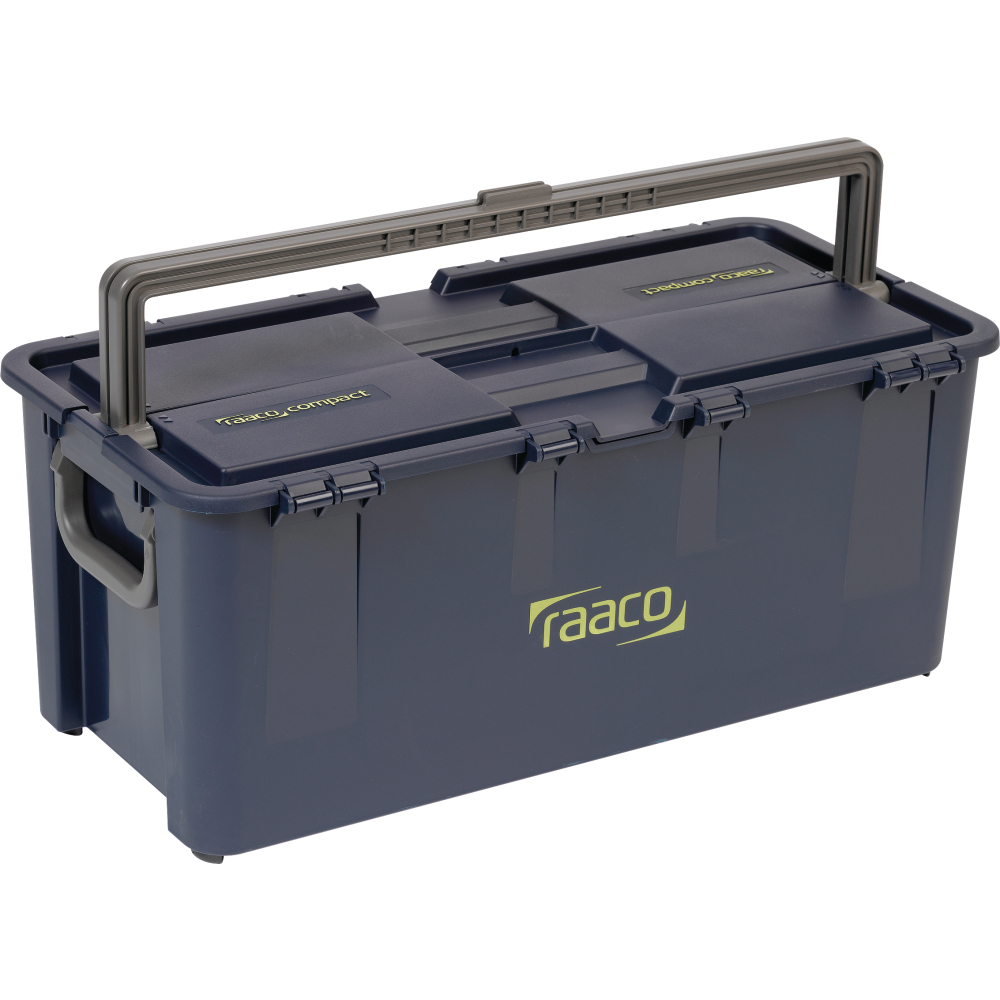 Werkzeugkoffer Raaco Compact 50 blau B621xT311xH260 mm