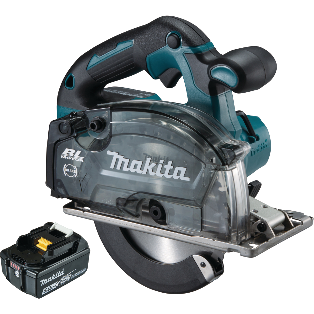 Makita Akku-Metallkreissäge DCS553RTJ 18V 5,0Ah