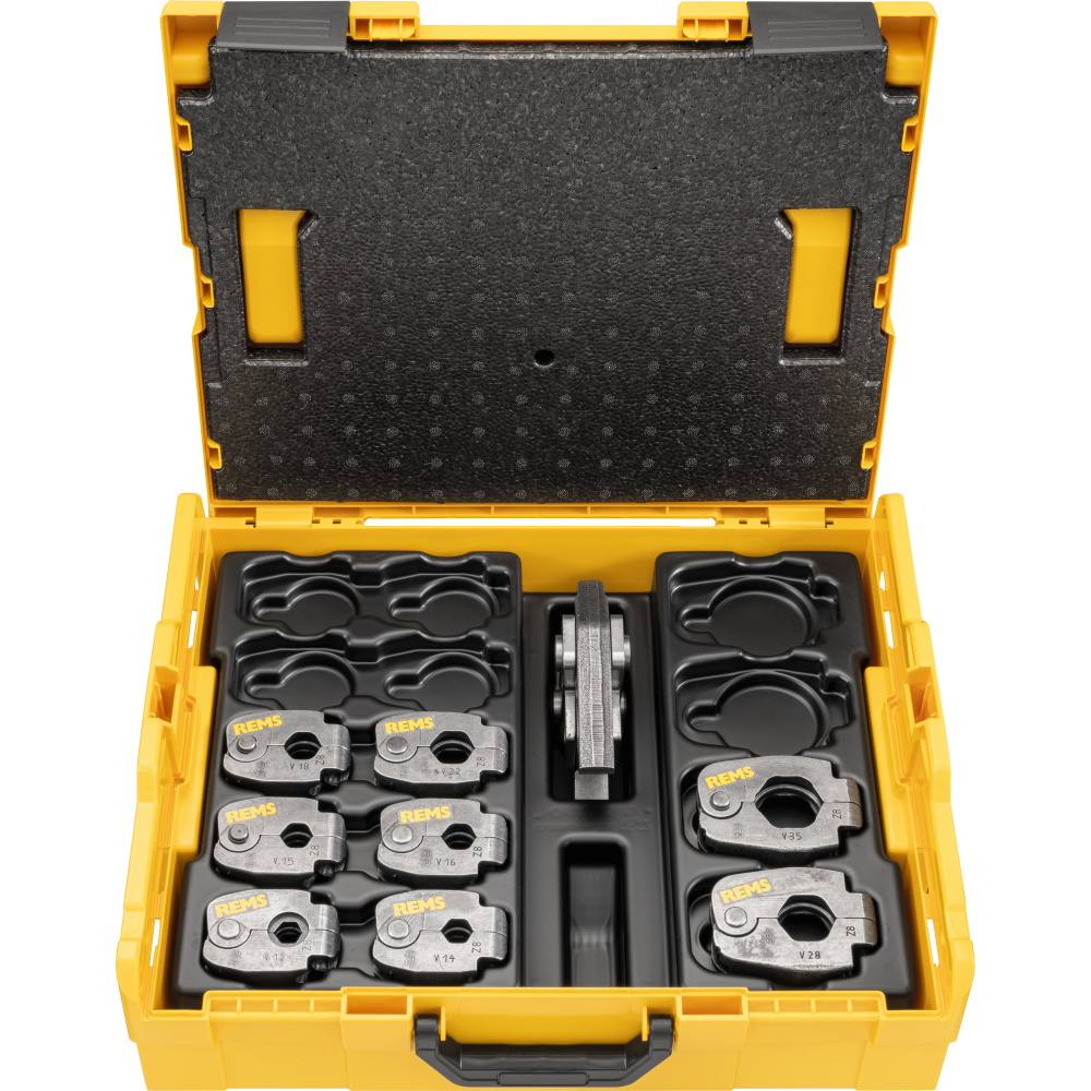 REMS Pressring S-Set V 12+14+15+16+18 +22+28+35 Z8 L-BOXX