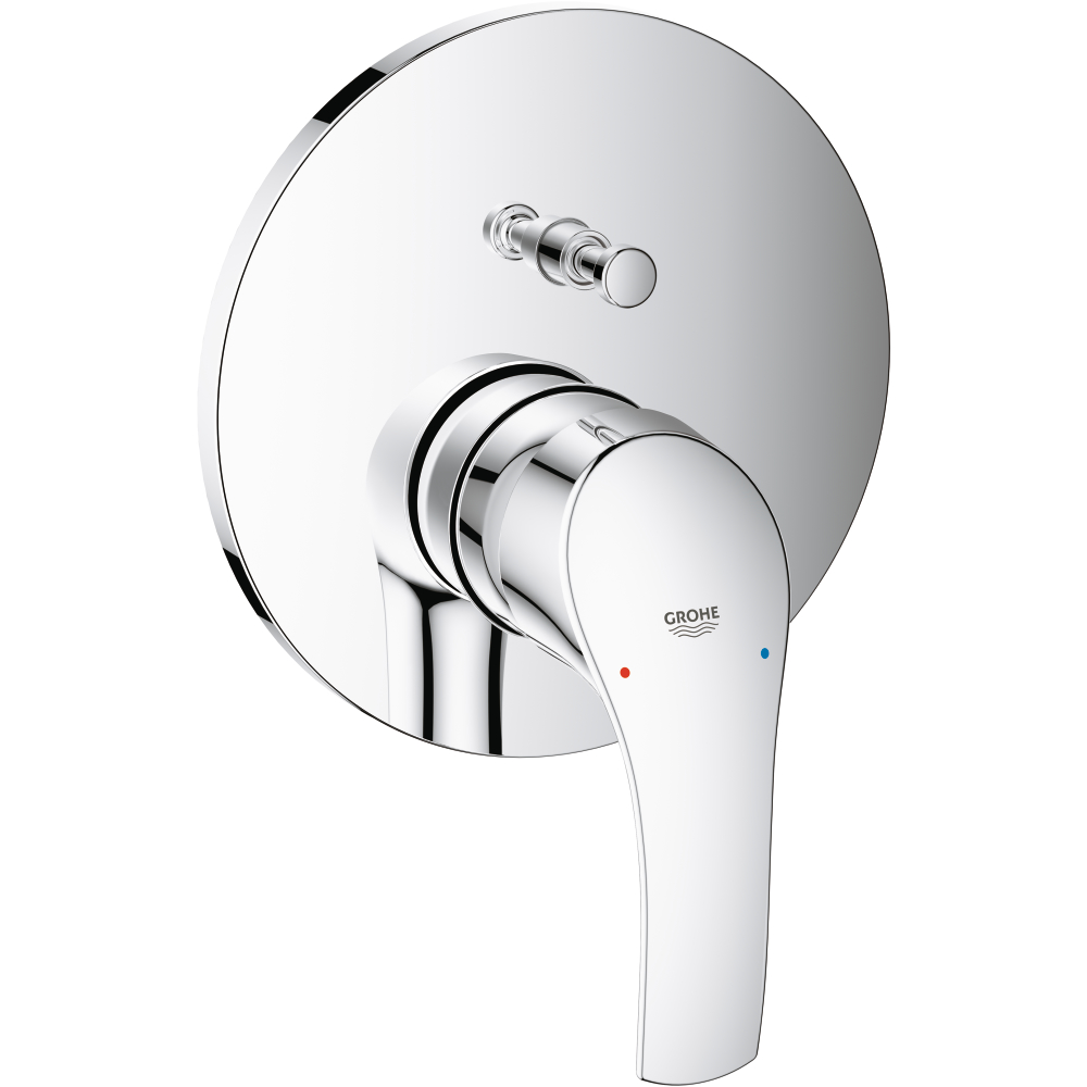 Wannenarmatur Eurosmart 24043_3 Fertigmontageset für 35600000 chrom