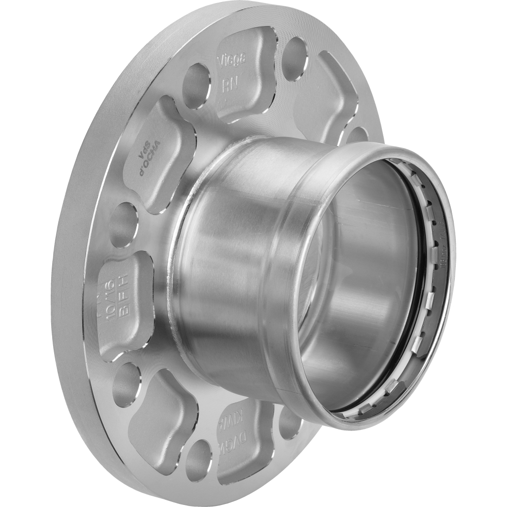 Viega Flansch Sanpress Inox 2359XLLF 64mm, DN 50, mit SC-Contur, labs-frei