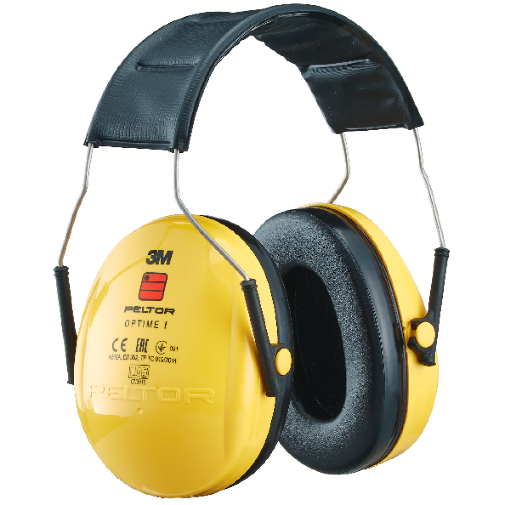 3M Peltor Kapselgehörschützer Optime I H510A-401-GU SNR 27dB(A) gelb