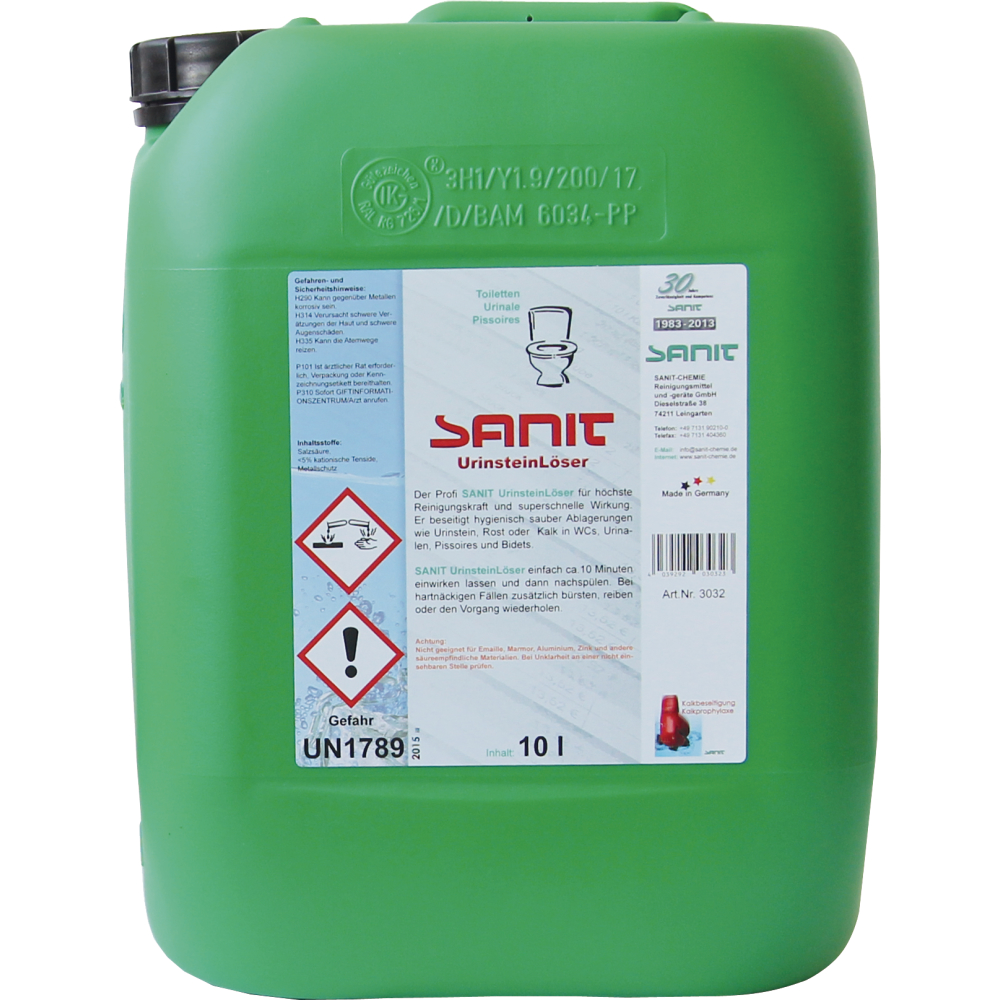 Sanit Urinsteinlöser 10l