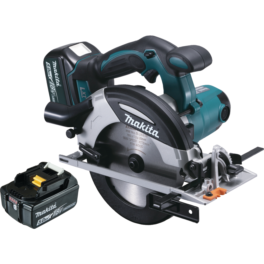 Makita Akku-Handkreissäge DHS630RTJ 18V 5,0Ah 66mm