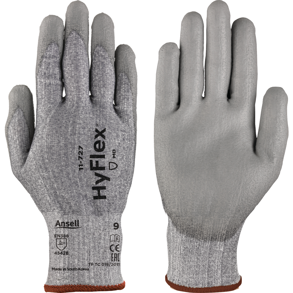 Ansell Schnittschutzhandschuh HyFlex® 11-727 grau Gr.11