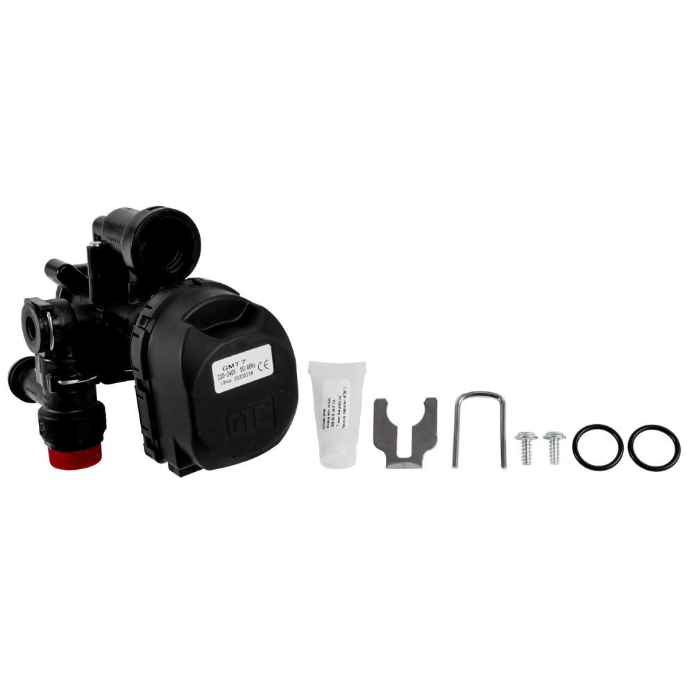 Wolf Hydraulik GTC Vorlaufblock mit Heizwasser - 3-Wegeventil