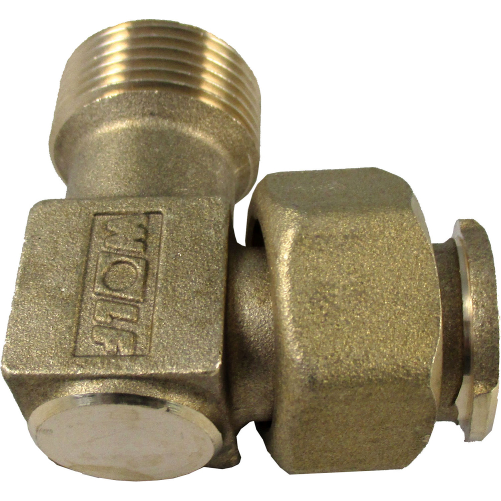 Wolf Fitting Winkelstück 3/4"AG - 3/4"M, für CSK
