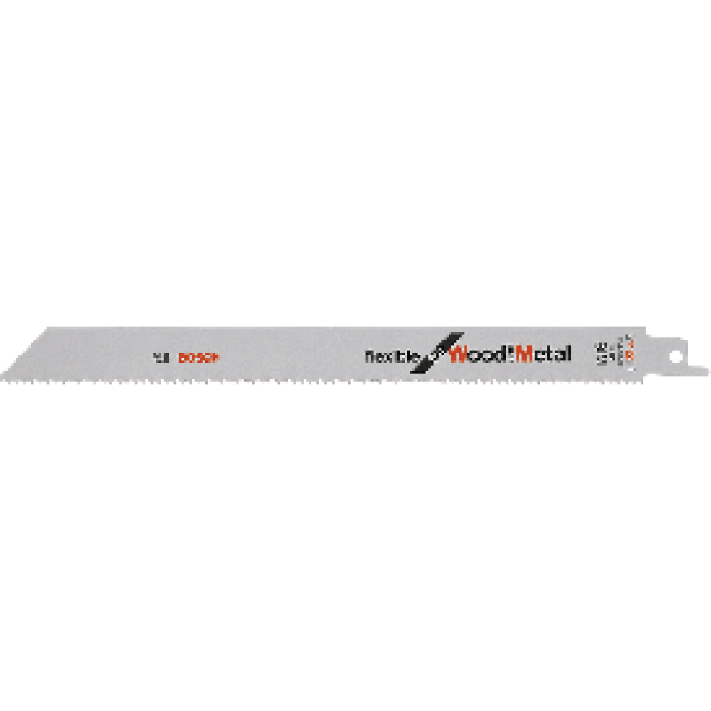 Bosch Säbelsägeblatt S 1122 HF Flexible for Wood and Metal 25er-Pack